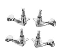 TOYANDONA 4 Pcs Guitar Tuning Knobs Fish Tail Style Acoustic Guitar Accessories for Effortless String Replacement Precision Tuning and Versatile Compatibility