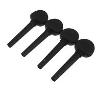 TOYANDONA 4 Pcs Imitation Ebony Cello Tuning Pegs Set Smooth Replacement Cello Accessories Sturdy Decorative Parts for String Instrument Repair