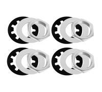 TOYANDONA 4 Set Electric Guitar Accessories Kit Including Potentiometer Nut Washers and Star Washers Made of Metal with Wide Compatibility for DIY Guitar Repair and Maintenance