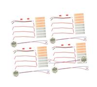 TOYANDONA 4 Sets Fruit Battery Experiment Fruit Kit Electricity Experiments for Science Kit School Science Project Home Metal