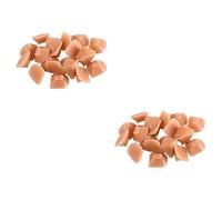 TOYANDONA 40pcs Flute Silicone Pad Trumpet Trill Key Cushion Accessory Musical Instrument for Flute Trumpet Horn