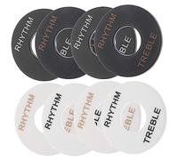 TOYANDONA 40pcs Guitar Washer Ring for Electric Guitar Accessories Plastic Washers for Toggle and Rhythm Treble Use