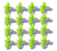 TOYANDONA 40pcs Miniature Resin for Fairy Garden Micro Landscape Diorama Accessories Creative Indoor Gardening Ornament for Dollhouse and Terrarium Decoration