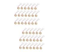 TOYANDONA 40pcs Piezoelectric Buzzer Film Components for Music Trigger Drum Disc Sound Sensor for Drum Accessories Gasket Components for Instrument Use