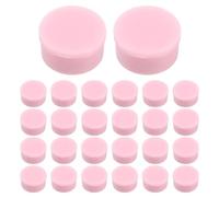 TOYANDONA 40pcs Pink Plastic Rotating Nail Charm Bearings 12x13mm 7mm High-Speed Rotating Shaft for Nail Art DIY Crafting Accessories