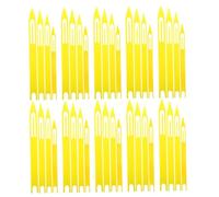 TOYANDONA 40pcs Plastic Fishing Net Repair Shuttles for Quick Weaving and Mending Lightweight and Durable Netting Tools for Fishermen Easy to Use for All Experience Levels