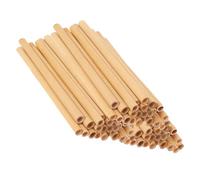 TOYANDONA 40pcs Wood Reed Tubes for Beehive Nesting Tube Refill Inserts 9-11mm and 7-9mm Mating Bee Replacement Supplies for Beekeepers Using Bee Hive for Garden
