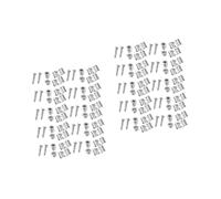 TOYANDONA 40sets Electric Guitar Press String Buckle Headstock String Retainer Easy Installation