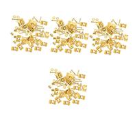 TOYANDONA 40sets Guitar String Retainer Tree for Electric Guitar Press String Retainer Guides Replacement Parts Screws