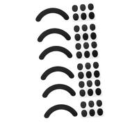 TOYANDONA 42pcs Drum Dampening Pads for Silencing Drum Kit Mute Mats for Practice Without Disturbing Others