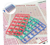 TOYANDONA 49pcs Colored Raffle Balls Bingo Game Balls for Party Lottery and Holiday Raffle Activities for Group Fun and Exciting Game Props