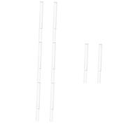 TOYANDONA 4pairs Clear Acrylic Music Stand Page Holder Clips of Sheet Music Holders for Easy Reading and