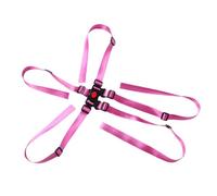 TOYANDONA 4pcs Adjustable Point Safety Harness Straps with Quick Release Clasp Replacement Belt for High Chairs Strollers Prams Secure Seat Safety