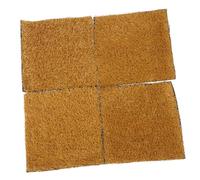 TOYANDONA 4pcs Artificial Nesting Pads Washable Egg Laying Mats for Hens Reusable Coop Bedding Liners Comfortable Turf for Nest Boxes Easy Clean Design