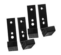 TOYANDONA 4Pcs Barbell Wall Mount Rack for Gym Storage Durable Barbell Hanger Space Saving Dumbbell Pole Storage for Commercial Use