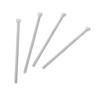 TOYANDONA 4pcs Bike Stem Riser Adjustment Bolts M6x120mm Stainless Steel Screws for Mountain Bicycle Handlebar Stem Multi-layer Spacer Ready and Wide Compatibility, for Outdoor Cycling