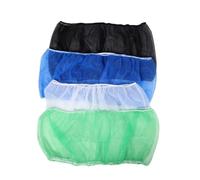 TOYANDONA 4pcs Bird Cage Seed Catcher Net Cover Breathable Transparent Mesh with Dust Control Stretchy Small Bird Cage Cover for Parrot Parakeet Macaw Enclosures Easy to Install Protective