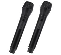 TOYANDONA 4pcs Boy Girl Microphone Props Lightweight Pretend Microphone Toys for Boys Girls for Role Play Stage Cosplay and Fun Singing Activities