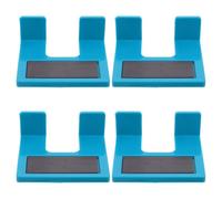 TOYANDONA 4pcs Cabinet Door Hinge Installation Tool with Fast Positioning and Error Reduction Features, Plastic and Magnet Material for DIY Door Installation and Hardware Fixing