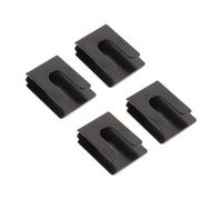 TOYANDONA 4pcs Car Microphone Holder Mic Hook Bracket Mic Clip for Radio Microphone Car Hanger Use