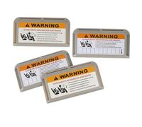 TOYANDONA 4pcs Car Visor Card Organizer Auto Visor Case with Multi-function Storage for Fuel Cards Parking Permits Driver License Compatible with Trucks and Cars Gray Design