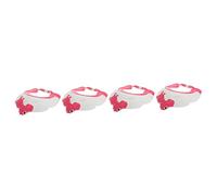 TOYANDONA 4pcs Dinosaur Shape Shower Cap for Boy Girl Boy Girl Hair Washing Shield Fun Bath Visor Protects Eyes Ears for Boy Girl to Boy Girl Adorable Bath Accessory