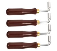 TOYANDONA 4pcs Dulcimer Tuning Wrench Set Durable Music Instrument Tool Lightweight Piano Tuning Key for Violin Harpsichord String Adjustment