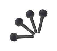 TOYANDONA 4pcs Ebony Wood Violin Tuning Pegs String Instrument Accessories Replacement for Violin