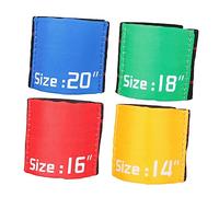 TOYANDONA 4pcs Elastic Cymbal Mute Belts for Drum Cymbals, Polyester Material, Hearing Protection, for Drum Practice at Home, Low Volume Silent Drumming Accessory Set Random Color