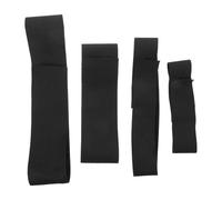 TOYANDONA 4pcs Elastic Ice Pack Extension Belt Adjustable Nylon and Spandex Strap with Stretchable Ice Wrap for Hot and Cold Therapy, Suitable for Sports Injury and Personal or Group Use