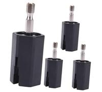 TOYANDONA 4pcs Electric String Winder Plug Tool for Guitar Efficient Pin Puller String Spreader Durable Construction Fits Vintage Modern Tuners