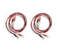 TOYANDONA 4pcs Electric Test Line Insulated Wire Circuit Connection Line Surfaces Teaching Supply