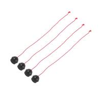 TOYANDONA 4Pcs Ergonomic Pool Chalk Holder Durable Rubber Accessory for Snooker and Billiards for Keeping Chalk Secure and Easy to Use