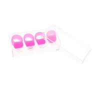TOYANDONA 4pcs Ethereal Drum Finger Covers Pink Drumstick Finger Cots Practicing Protectors for Steel Tongue Drum
