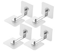 TOYANDONA 4pcs Falling Fixator Furniture Wall Anchor for Proofing Kit Bookcase Anchor to Wall for Boys and Girls Safety