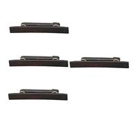 TOYANDONA 4pcs Guitar Bridge for Folk Acoustic Guitars Bridge Accessory Smooth String Instrument Parts for Jazz Play