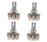 TOYANDONA 4Pcs Guitar Potentiometer Replacement Bk Linear Taper Tone Volume Control for Guitar Repair Durable Design for Musicians Precision for Optimal Sound