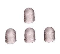 TOYANDONA 4pcs Guitar Protectors Silicone Finger Guards for Ukulele Electric Guitar Mandolin Comfortable and Reusable Finger Caps to While Playing