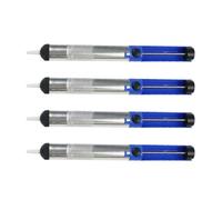 TOYANDONA 4pcs Hand Desoldering Tool Set with Practical Anti-Skid Design, Portable Solder Sucker Made of Abs and Aluminium Alloy for Efficient Solder Removal and Repair