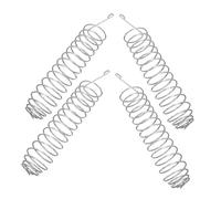 TOYANDONA 4pcs Hanging Squirrel Feeder Corn Holder Metal Bird Feeding Station Outdoor Backyard Wild Animal Foraging Toy