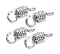 TOYANDONA 4pcs Heavy Duty Swing Springs for Hanging Chair Suspension Hooks for Hammocks Easy Installation Weather Resistant for Patio Garden Use
