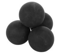 TOYANDONA 4pcs High Elastic Rubber Mini Bounce Balls Hollow Reaction Training Balls for Sports Compact Durable Design for All Ages Multi Purpose Training Tool