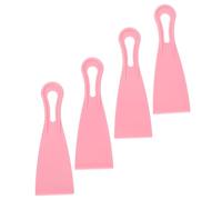 TOYANDONA 4pcs Ice Cream Spatula for Yogurt and Stir-Fried Ice Maker Reusable Plastic Small Spades for Home Dessert Roll Making Compact and Portable Tools for Family Fun