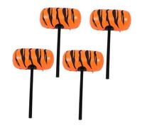 TOYANDONA 4Pcs Inflatable Hammer Fun Mallet Props for Birthday Party Halloween Celebrations Bright Design for Family Interaction Festive Events