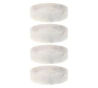 TOYANDONA 4pcs Jade Heat Mat Insulating Pad for Moxibustion Burner Safe Heatproof Pad for Elderly Therapy and Spa Relaxation