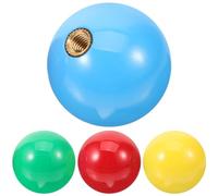 TOYANDONA 4pcs Joystick Ball Top Replacement Game Stick Ball Head for Arcade and Fighting Game Machines in Red Yellow Blue Green for Gamer Simulators and Diy Repairs