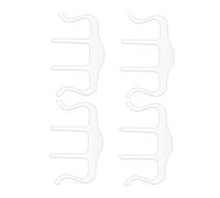 TOYANDONA 4pcs Jumbo Paper Clips Clips for Speech Draft Page Recipe Magazine Fixing Book Page Lightweight