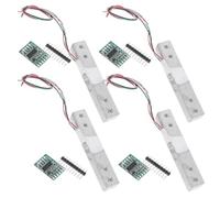 TOYANDONA 4pcs Kg Weight Sensor Module for Kitchen Scale Repairs High Precision Steel Load Cell with Hx711 for Food Prep Weighing, Stable Long-term Use and User-friendly Operation