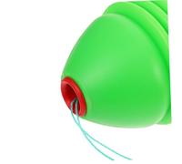 TOYANDONA 4pcs Large Sliding Pull String Sensory Balls for Vivid Two-tone Colors for Indoor Outdoor Play Interactive Hand Pulling for Sensory Training and Motor Skill Development