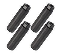 TOYANDONA 4Pcs Lightweight Alloy Bike Pegs Non-Slip Rear Axle Stunt Pegs for Mountain Cycling Accessories